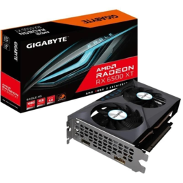 Tarjeta Gráfica Gigabyte Radeon RX 6500 XT Eagle/ 4GB GDDR6, 1x HDMI, 1x DP