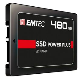 HDD 480GB SSD EMTEC 480GB 3D NAND PHISON - SATA III - 2.5" / 6.35CM HDD 480GB SSD EMTEC 480GB 3D NAND PHISON - SATA III - 2.5" / 6.35CM
