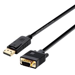 CABLE DISPLAYPORT A VGA A125-0365 -  DISPLAYPORT/MACHO - VGA/MACHO - 2 METROS - NEGRO