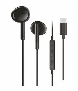 Auriculares Intrauditivos con Micrófono/ USB Tipo-C/ Negros TEC1302