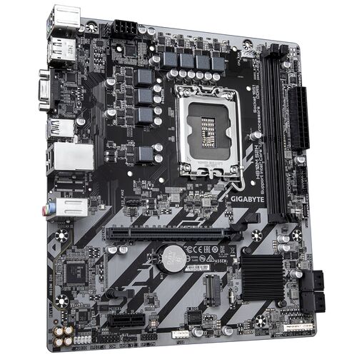 PLACA BASE Gigabyte H810M S2H LGA 1851 DDR5 128GB PCIe 4.0 M.2 Micro ATX  2XDDR5, VGA, HDMI, DP