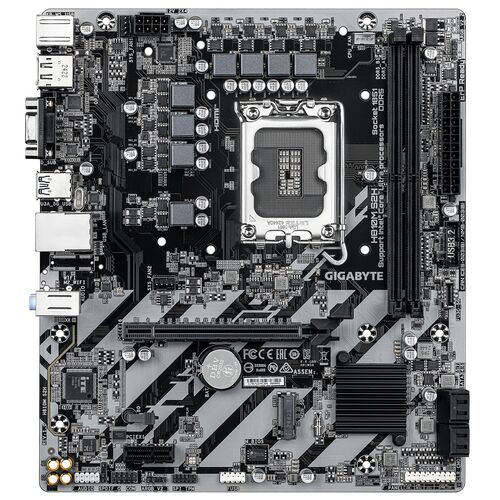 PLACA BASE Gigabyte H810M S2H LGA 1851 DDR5 128GB PCIe 4.0 M.2 Micro ATX  2XDDR5, VGA, HDMI, DP