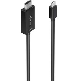 Cable Mini DisplayPort Macho - HDMI 4K Macho/ 1.5m/ Negro