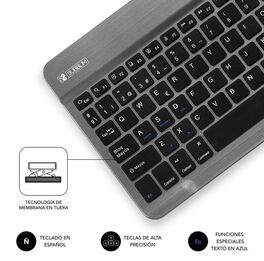 TECLADO BLUETOOTH SUBBLIM SMART/GRIS