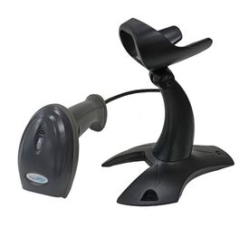 Escaner Lector Codigo de Barras de Mano MAXPOS 2D MAX-8208 USB + SOPORTE (Datamatrix, AZTEC, QR y PDF)