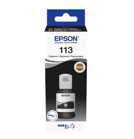 Botella de Tinta Original Epson nº113/ Negro