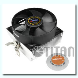Cooler/Disipador PERFIL BAJO - AMD K-8 (754/939/940/AM2+/AM2/AM3). Titan