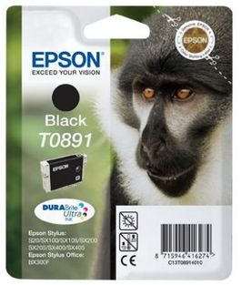 TINTA EPSON T0891 S20/SX205 NEGRO ORIGINAL