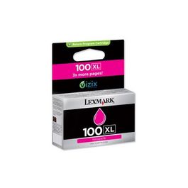 TINTA LEXMARK 14N1070E MAGENTA NUM 100XL