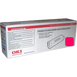 TONER OKI C801/C821 MAGENTA 44643002 7300 Copias