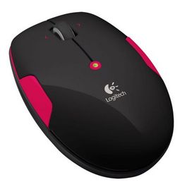 RATON INALAMBRICO LOGITECH M345 2.4GHZ USB BOTON RUEDA INCLINABLE Y PRECISION 2XAA NEGRO/ROJO