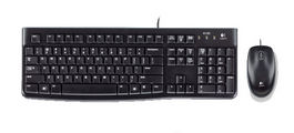 TECLADO + RATON LOGITECH MK120 CON CABLE USB - 920-002550