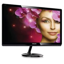 MONITOR TFT 21.5" LED MULTIMEDIA PHILIPS 227E4LHAB / 54.61CM FULLHD 5MS 250CD/M2 20M:1 VGA HDMI DISEO ULTRADELGADO NEGRO