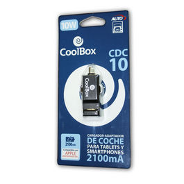 CARGADOR COCHE COOLBOX CDC-10