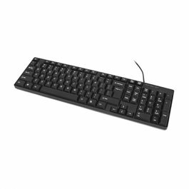 TECLADO Eco CON CABLE USB NEGRO KB501