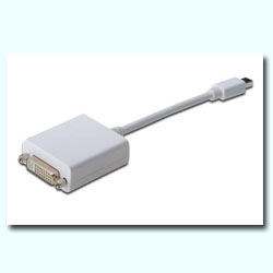 Adaptador Mini DisplayPort Macho - DVI-D (24+5) Hembra de 15 cm.