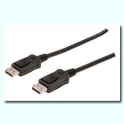 CABLE DISPLAYPORT CA-DPDP-10CC-0010-BK MACHO/MACHO - MXIMA RESOLUCIN 4K - 1 METRO