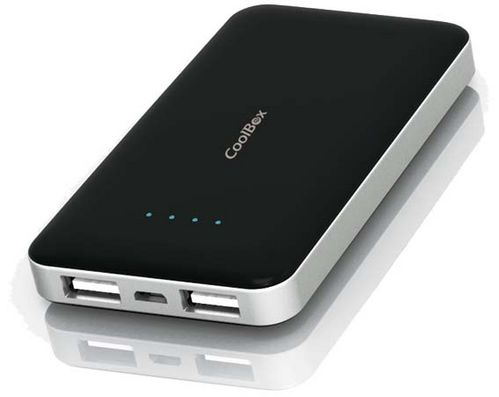 POWER BANK COOLBOX PB6000 6.000MAH  2 USB DE CARGA (1A/2A)