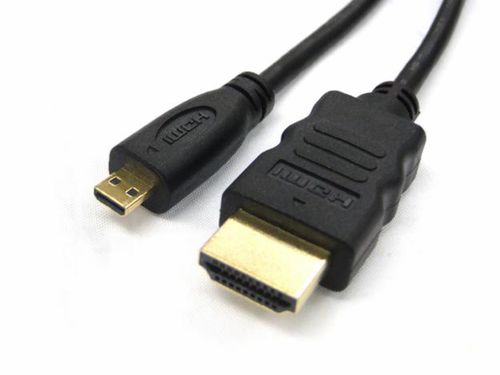 CABLE HDMI MACHO A MICRO HDMI (TIPO D) MACHO 3GO CMHDMI - 1.8M