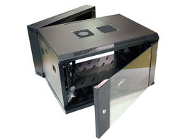 ARMARIO RACK 19" MURAL DOBLE SECCION 12U ZH6412  600X550