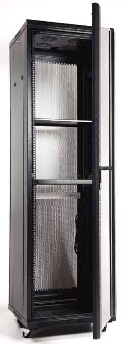 ARMARIO RACK 19" 47U SH8847 800X800 PTA. CRISTAL