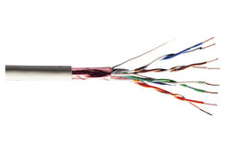 Cable FTP C5e Sólido 305m  - CCA Aleación AWG24 FPC-5004E-SOL