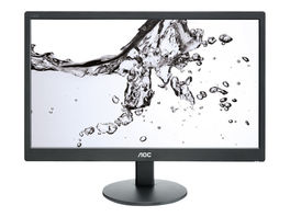 MONITOR TFT 18.5" LED AOC E970SWN 1366 x 768 - 200 cd/m2 - 5 ms - VGA - negro