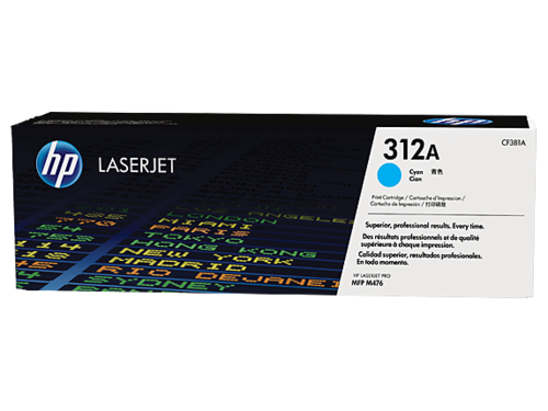 TONER HP CF381A CYAN 2700K