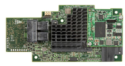 Controladora Intel Integrated RAID Module SAS3 SIO RMS3CC040 932473, (sin cables)