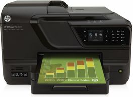 MULTIFUNCION CON FAX HP OFFICEJET PRO 8610 - 19PPM NEGRO/14.5PPM COLOR - ESCANER 1200PPP - DUPLEX - ADF - WIFI - USB - RED