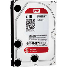 HDD 1TB WESTERN DIGITAL SATA3 64MB 5200rpm RED - p/n: WD10EFRX