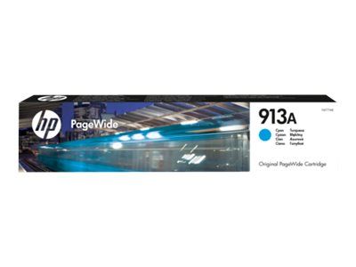 CARTUCHO TINTAN PageWide HP 913A Cian, 3.000 Copias