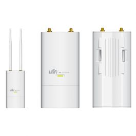 PUNTO DE ACCESO UBIQUITI UAP-OUTDOOR+ - PARA EXTERIOR - 2.4GHZ - 2 ANTENAS 5DBI - 802.11 B/G/N - 2XRJ45 - POE - VLAN 802.1Q - MONTAJE PARED / TECHO