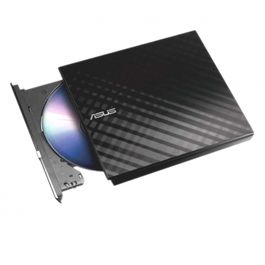 GRABADORA DVD RW EXTERNA ASUS SDRW-08D2S-U LITE NEGRA USB 2.0