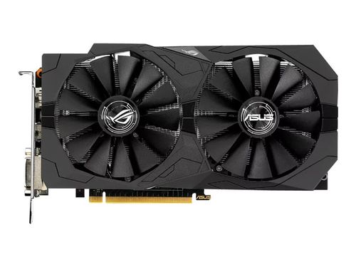 TARJETA GRAFICA ASUS ROG STRIX-GTX1050TI-4G-GAMING  GF GTX 1050 Ti 4 GB GDDR5 PCIe 3.0 x16 2 x DVI, HDMI, DisplayPort