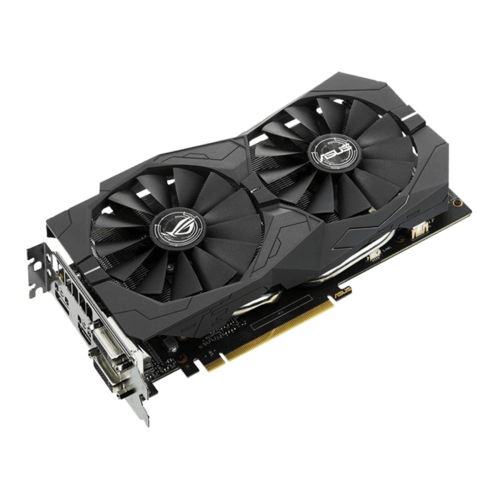 TARJETA GRAFICA ASUS ROG STRIX-GTX1050TI-4G-GAMING  GF GTX 1050 Ti 4 GB GDDR5 PCIe 3.0 x16 2 x DVI, HDMI, DisplayPort