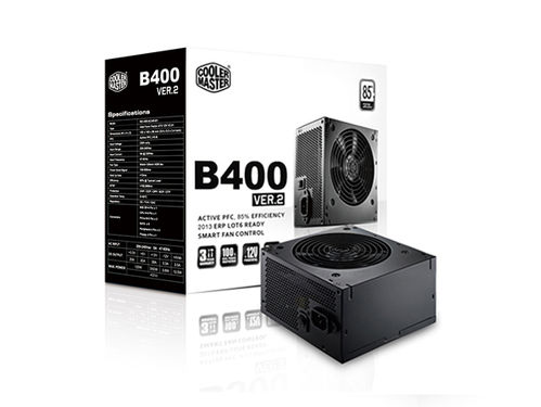 FUENTE DE ALIMENTACION ATX COOLER MASTER B400 400W 85% BULK