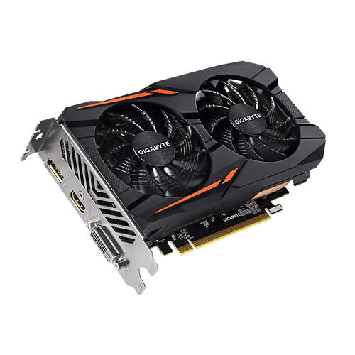 VGA GIGABYTE GV-RX560GAMING OC-4GD 2.0,AMD,RX560,GDDR5,4GB,128BIT,DVI+HDMI+DP,WINDFORCE 2X