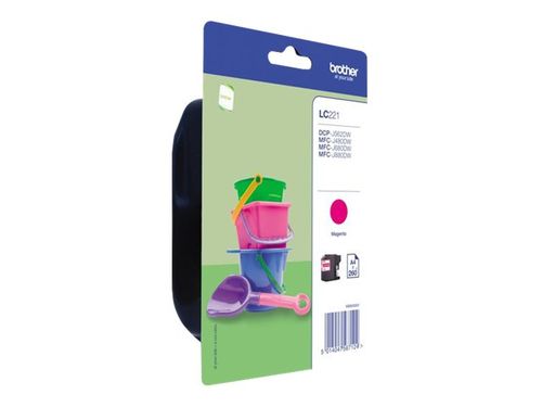 TINTA BROTHER LC221 MAGENTA