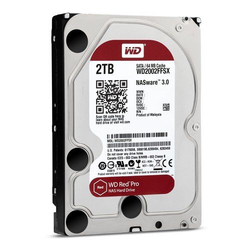 HDD 2TB Western Digital WD2002FFSX SATA3 64MB WD RED PRO SATA3