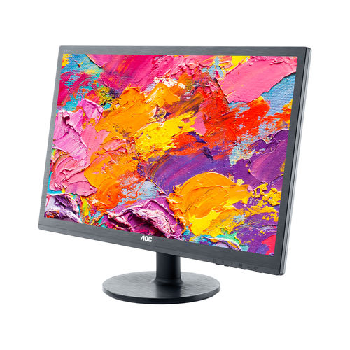 MONITOR LED MULTIMEDIA AOC E2460SH - 24"/60.96CM - 1920X1080 FHD - 16:9 - 250CD/M2 - 20M:1 - 1MS - VGA - DVI - HDMI - VESA 100X100