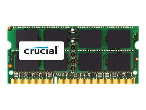 SODIMM DDR3 2GB 1333 MHz / PC3-10600 CL9 1.35 / 1.5 V, 204 espigas , sin memoria intermedia, no ECC