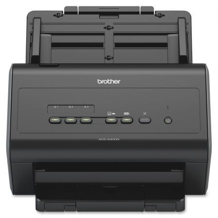 ESCANER DOCUMENTAL BROTHER ADS-2400N - ADF - OPTICO 600X600DPI - DUPLEX - ETHERNET / USB2.0 - COMPATIBLE WINDOWS / MAC / LINUX