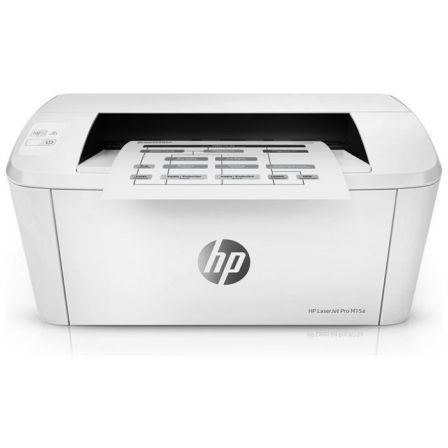 IMPRESORA HP LASER PRO M15A - 18PPM - 600X600 - USB 2.0 - BANDEJA ENTRADA 150 HOJAS - TONER CF244A