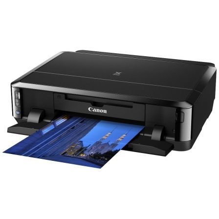 IMPRESORA FOTOGRAFICA WIFI CANON PIXMA IP7250 15 / 10IPM 9600X2400PPP IMPRESION DE DISCOS DUPLEX AIRPRINT CARTUCHOS INDEPENDIENTES NEGRA