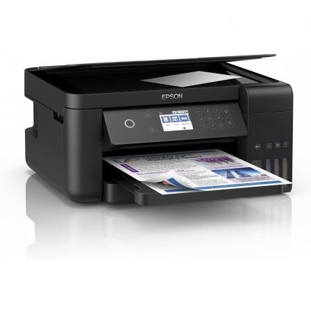 MULTIFUNCION EPSON WIFI ECOTANK ET-3700 - 33/20PPM BORRADOR - DUPLEX - INCLUYE TINTA PARA 14.000 COPIAS - DEPOSITOS RECARGABLES 102