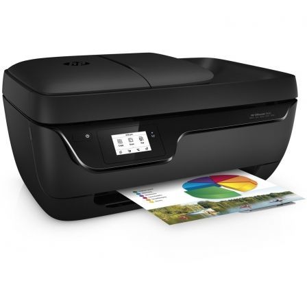 MULTIFUNCION HP WIFI CON FAX OFFICEJET 3833 - 20/16PPM A4 BORRADOR - 7CPM - ESCANER 1200PPP - ADF - EPRINT- AIRPRINT - USB - CART. 302/XL