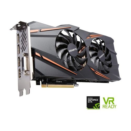 VGA GIGABYTE GTX1070 GEFORCE GTX 1070 WINDFORCE OC 8GB GDDR5 - 1771/1582 MHZ - 8GB GDDR5 - 256 BIT - PCIEX 3.0X16 - DVI-D/DISPLAYPORTX3/HDMI - ATX - p/n: GV-N1070WF2OC-8GD