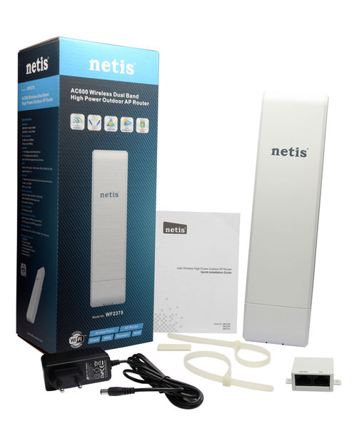 ACCESS POINT/BRIDGE DE EXTERIOR (IP-55) POE. 802.11 a/ac/b/g/n 2,4-5 GHz. 150+450 Mbps. Antenas 8/10 dBi Integrada. Hasta 30 dBm. UNIVERSAL REPEATER