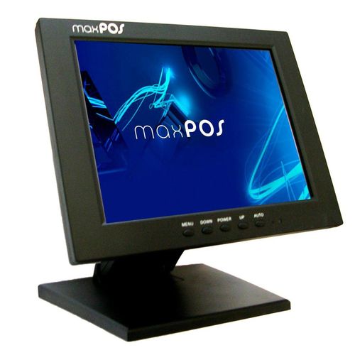 MONITOR TACTIL MAXPOS 10" TFT LCD NEGRO VGA + HDMI USB